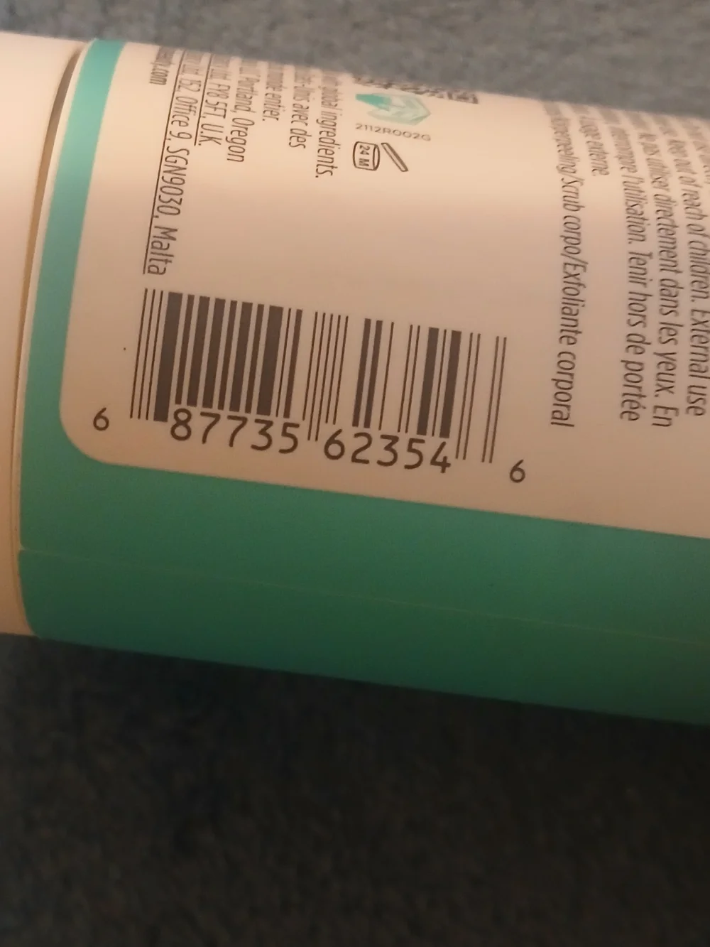 Pacifica Coconut Cream Body Scrub - Sealed
